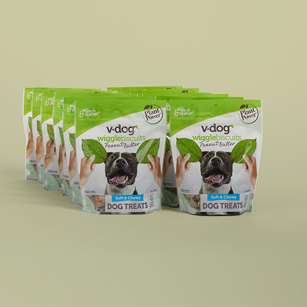 wiggle biscuits peanut butter vdog pack